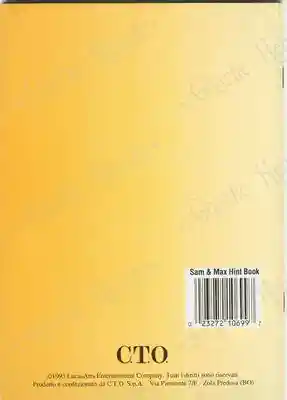 Libro degli indizi (retro)